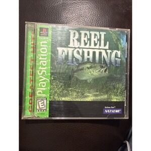 Reel Fishing‎ PS1 PlayStation Complete CIB